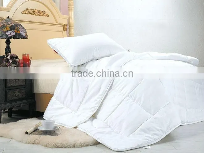 Fancy down proof fabric duck down comforter duvet
