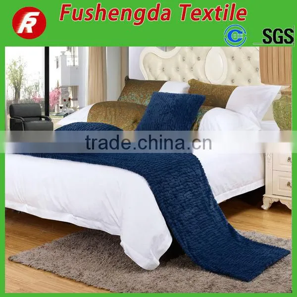 Wholesale Polyester Throw Pillow Cover Cheap Hotel Cushion and Bed Runner for Sale