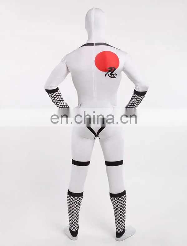 Ninja Costume Adult Full Body Suit 2nd Skin Zentai Halloween Fancy Dress