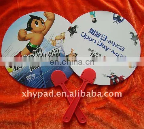 square paper fan decoration