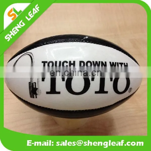 2016 New design printed rugby ball