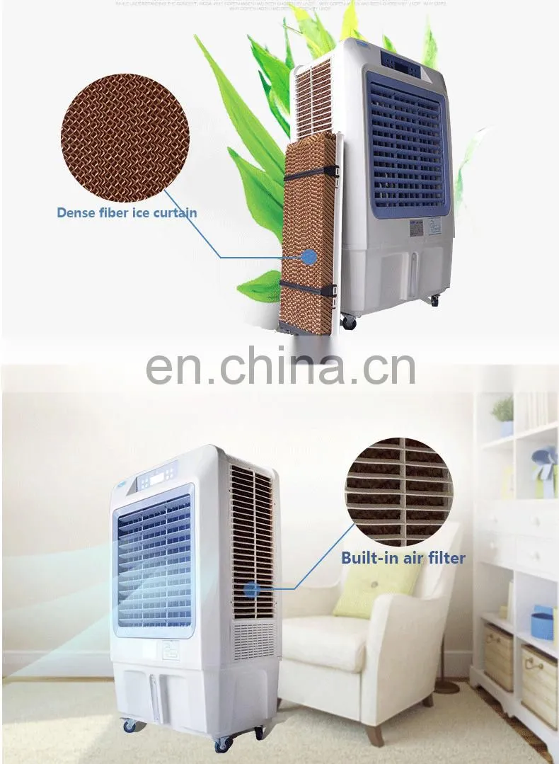 Remote control version evaporative air cooler portable air conditioner