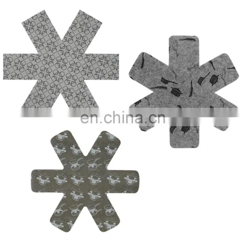 Eco-friendly felt pan protector made in China
