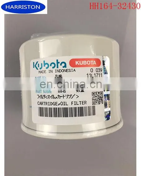 HH164-32430 Oil Filter For Kubota Engine Parts