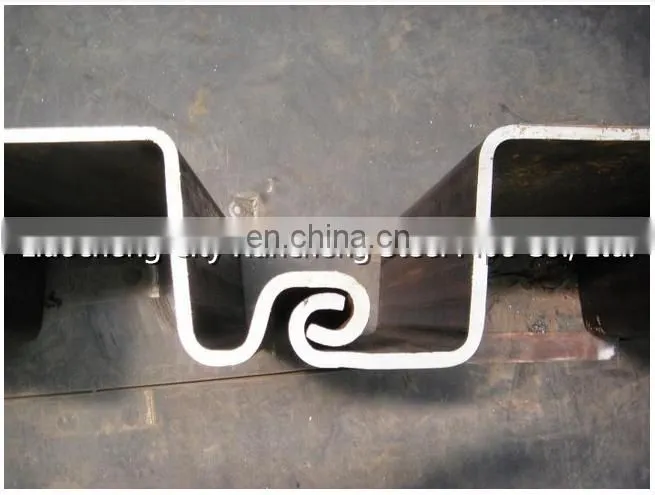 Mild Steel S270 U Profile Steel sheet Piles Hoesch U Sections (Larssen Interlock)