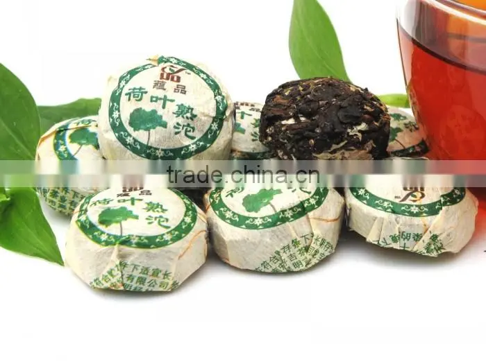 Pu 'er TuoCha, mini puer tuocha, Fermented puer tea per bag, mixed puer tea
