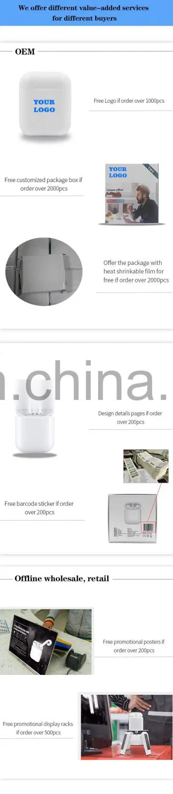 mini in ear tws P50 high quality earphone dual call touch siri earbuds audifono headphone with charging box