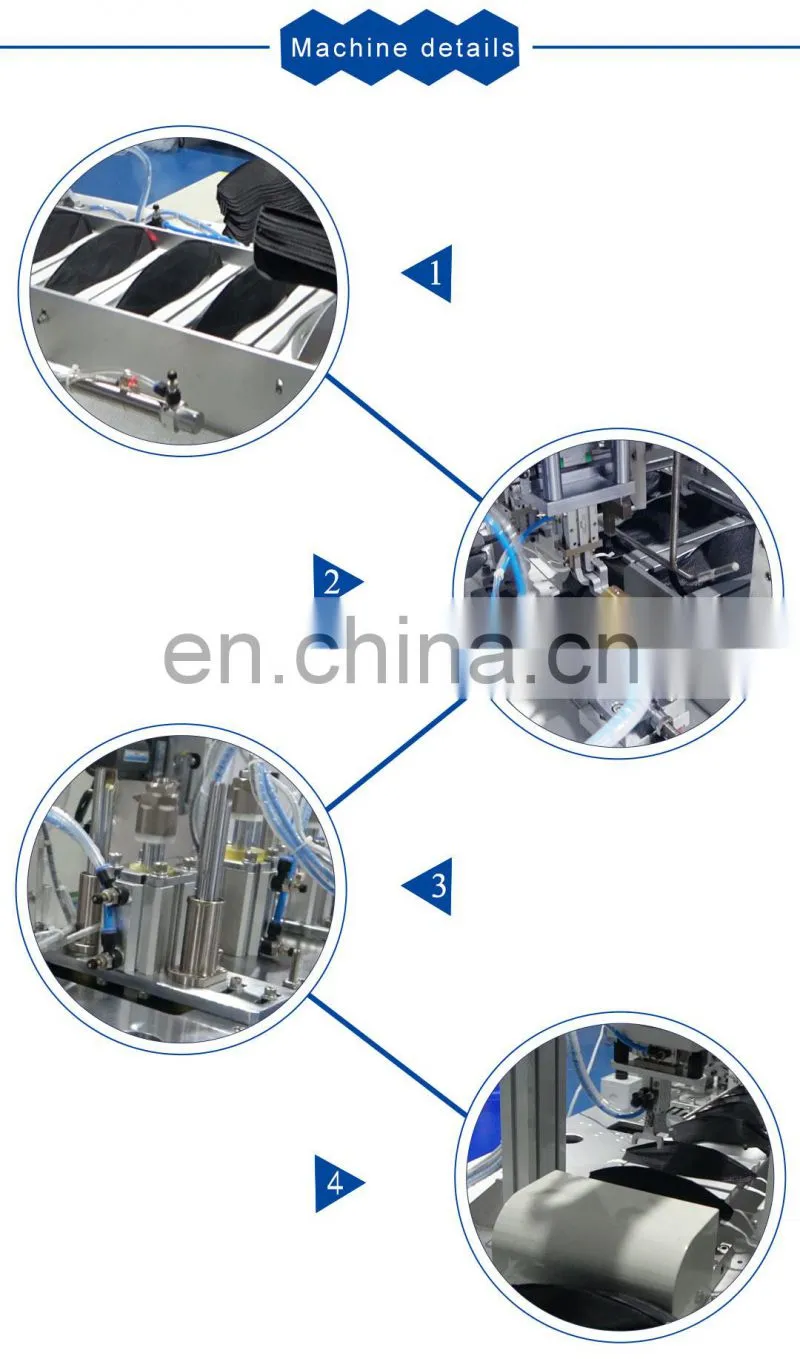 Face Dustproof Folded Mask Earloop Welding Sealing Machine