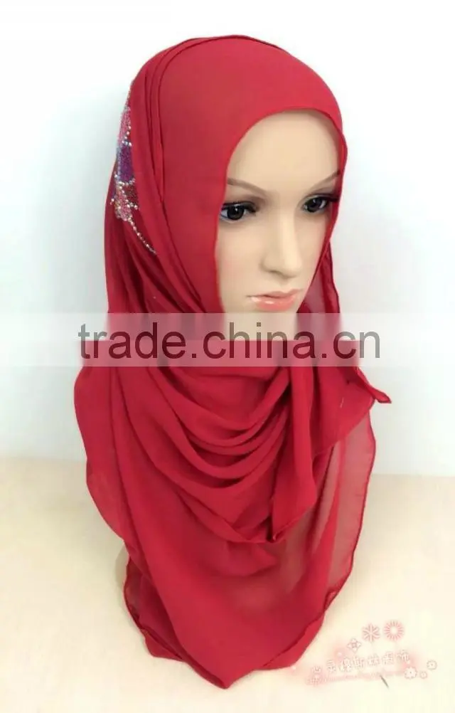 S120 Fashion Big size scarf saudi arabia super square muslim scarf