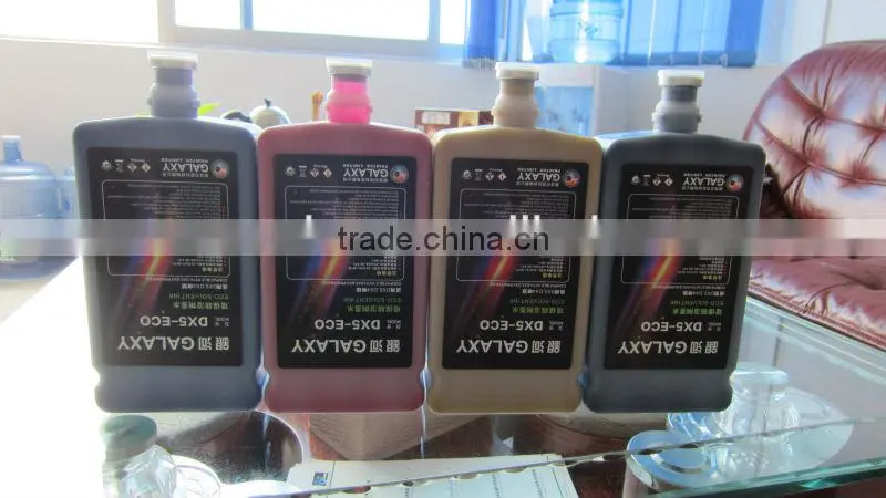 Quick-drying eco solvent ink reliable brand galaxy ink for Phaeton printer