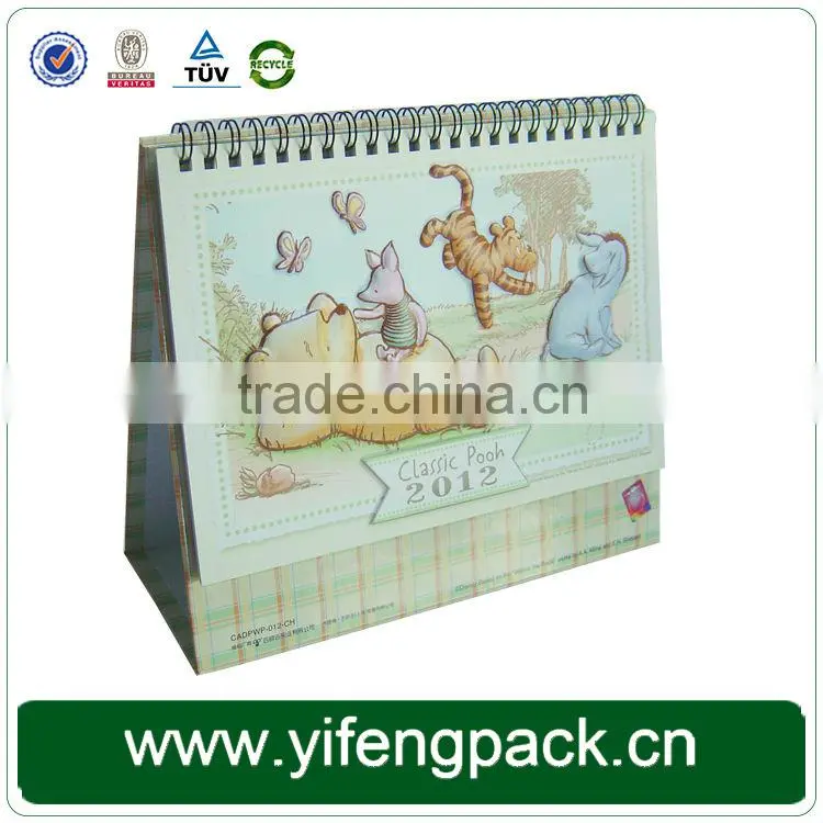calendar printing / cheap caldendar printing /wall calendar make in Guangzhou