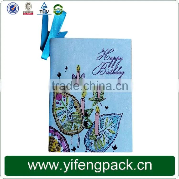 Guangzhou Yifeng printing music card, wholesale fancy birthday card