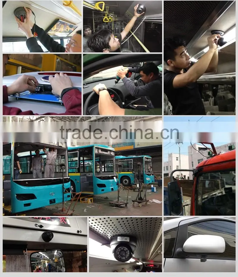 Car Surveillance Camera System 24Pcs LED Night Vision Infrared MINI Plastic Dom Sony CCTV Camera