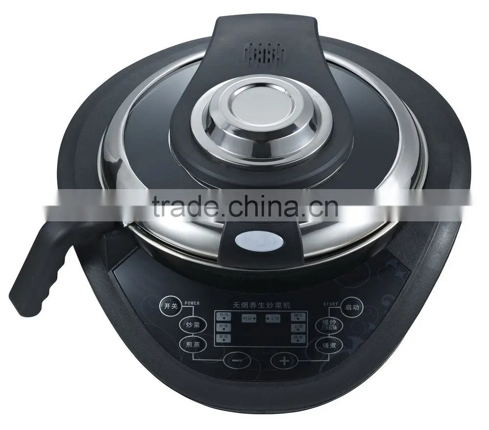Automatic stir fry cooker