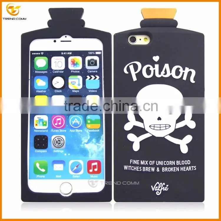 new arrival Features silicone back cover case for iphone 6 plus