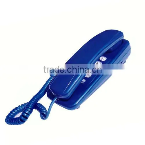 hot sale nice two-piece wall slim line small telephone; cheeta