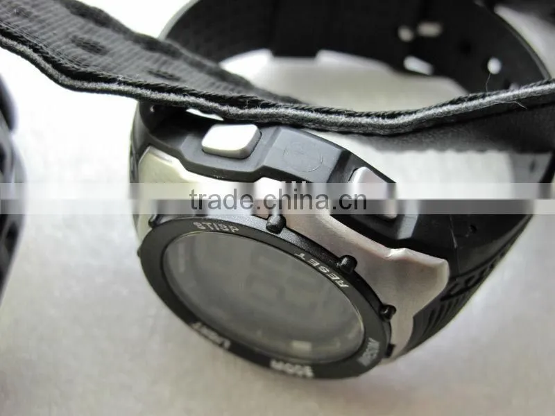 Fashion heart rate watch with chest band