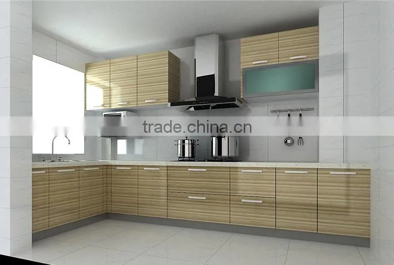 Artificial stone countertop MFC kitchen cabinets ( CDY-SM005)