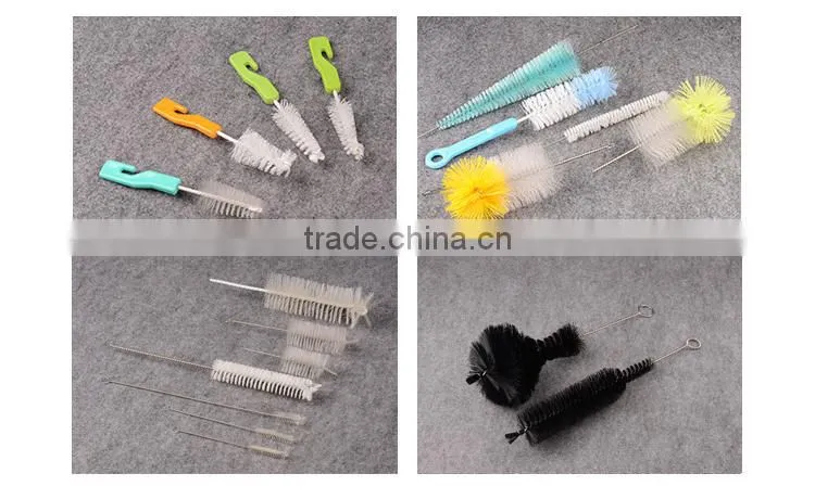 Plastic Trumpet Cleaning Nylon Straight Brush