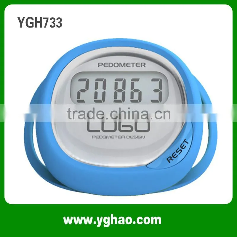 YGH667 Hot selling Gift Colorful Digital Pedometer