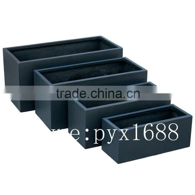 artificial fiberglass flower pots stand designs