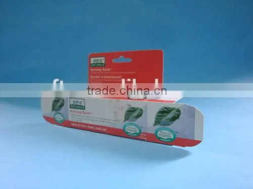 Square paper cosmetic box,suspension type box