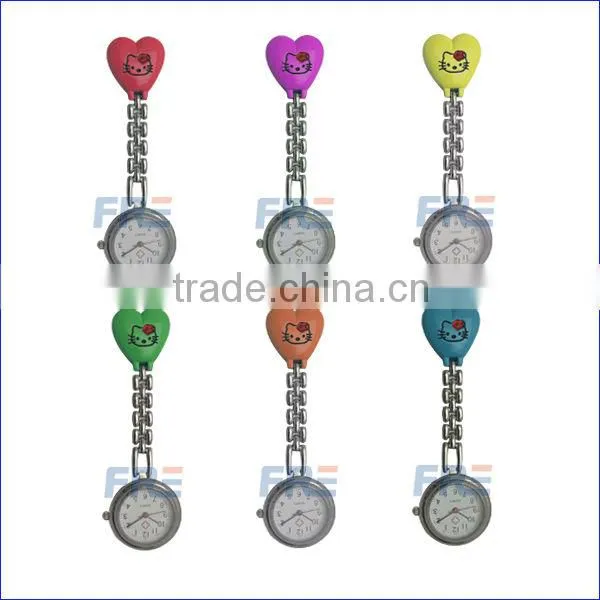 cartoon nurse watch wholesale nurse watch nurse clip watch(HHS8015)