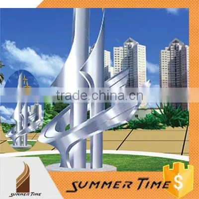 Anysize stainless steel sculpture for urban decoration
