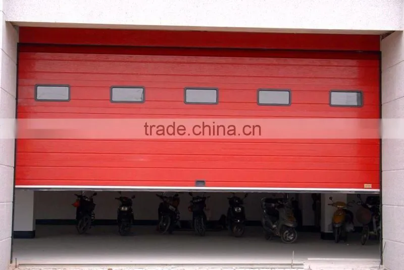 sectional garage door, sandwich panel, european style garage door window kit