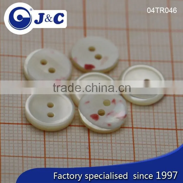 J&C Trocas shell buttons for fashion shirt.TR045,046
