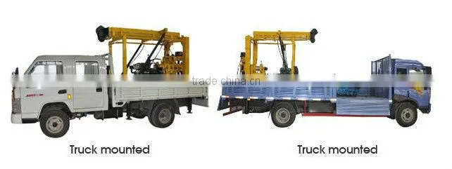 Most popular piling rig ,Three-walking ways, HF-360 auger water well drilling rig