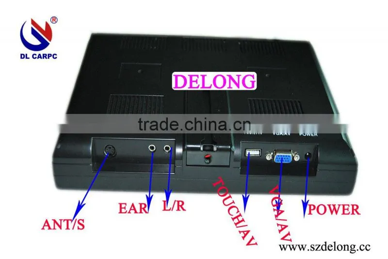 Monitor Stand VGA USB 10.4" TFT LCD Touch TV Monitor