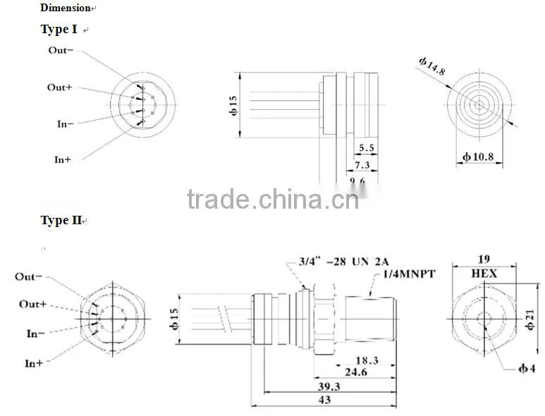 Constant voltage pressure sensor