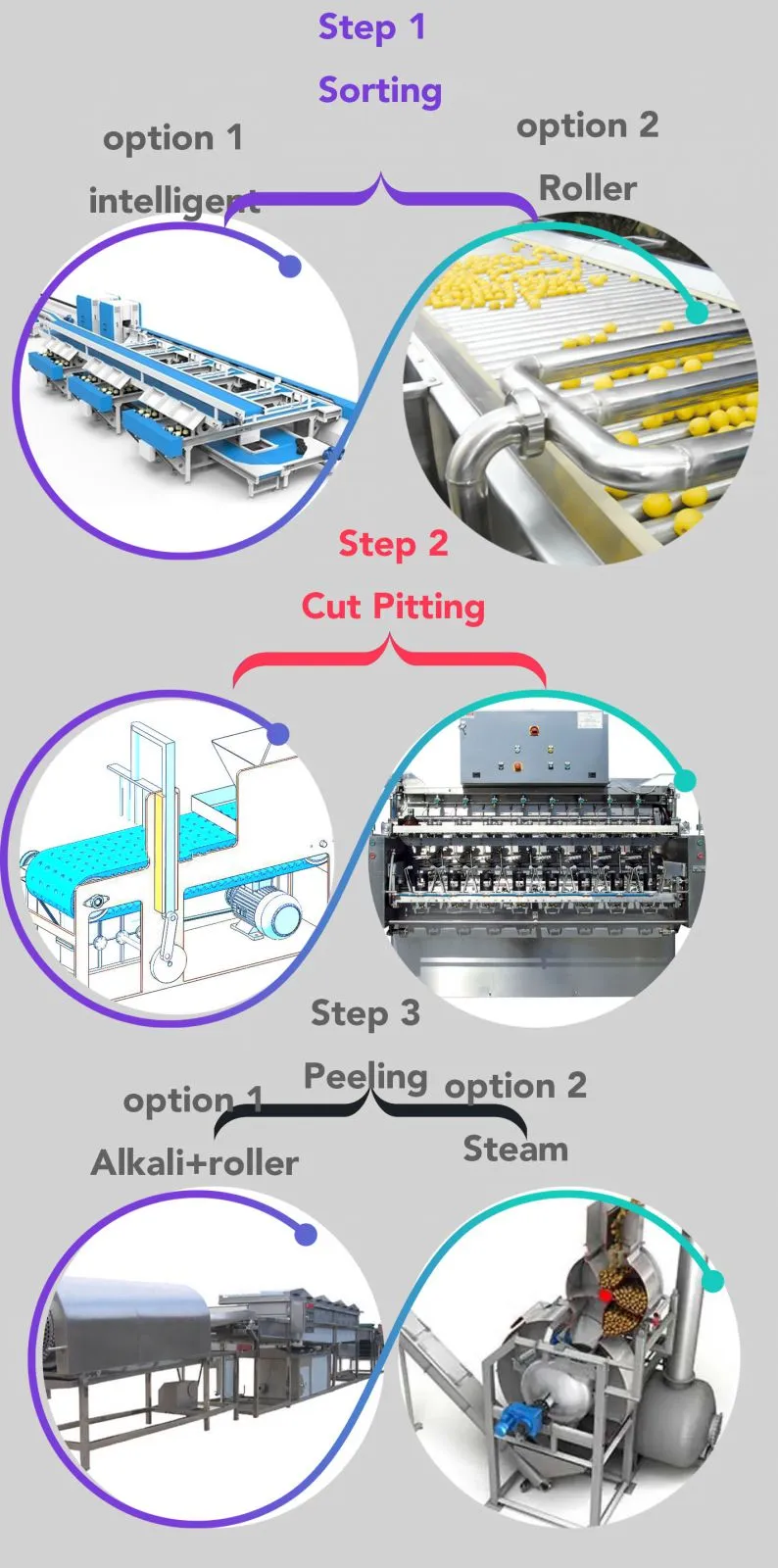 canned yellow peach Whole Set Canned Food Processing Equipment Canned Sweet Corn Production Line