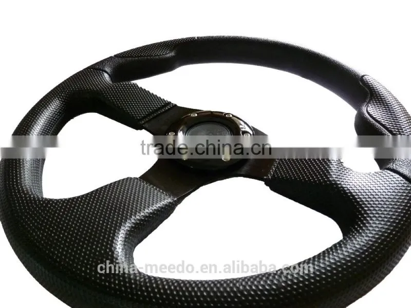 Simple fashion international fan low-key luxury connotation Universal PU car steering wheels