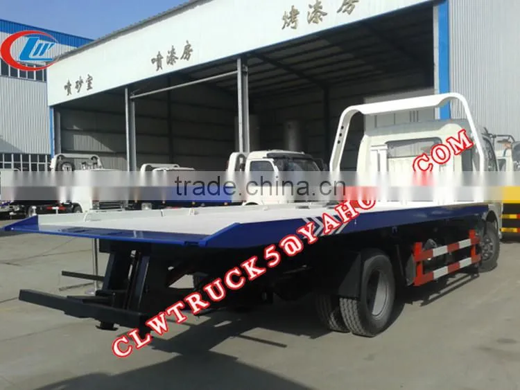 2015 EuroIII or EuroIV Factory Price Dongfeng 4 ton tow truck,4x2 car towing equipment