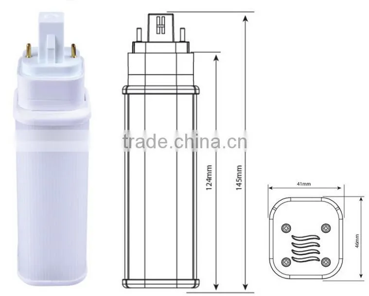 North America SMD5630 11w 9w 7w Ul G24 Led Pl
