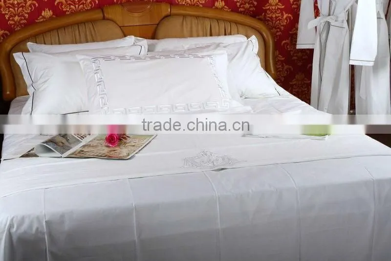 bleached 100% cotton white hotel fabric