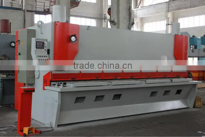 QC12Y series hydraulic shearing machine, guillotine machine