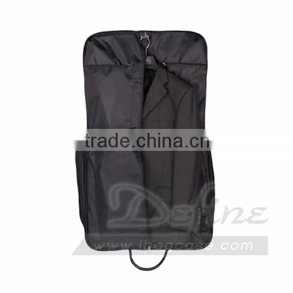 Foldable Travel Garment Bag for Suit And Dresses With Pocket