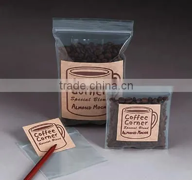 LDPE and HDPE clear and designed plastic bags