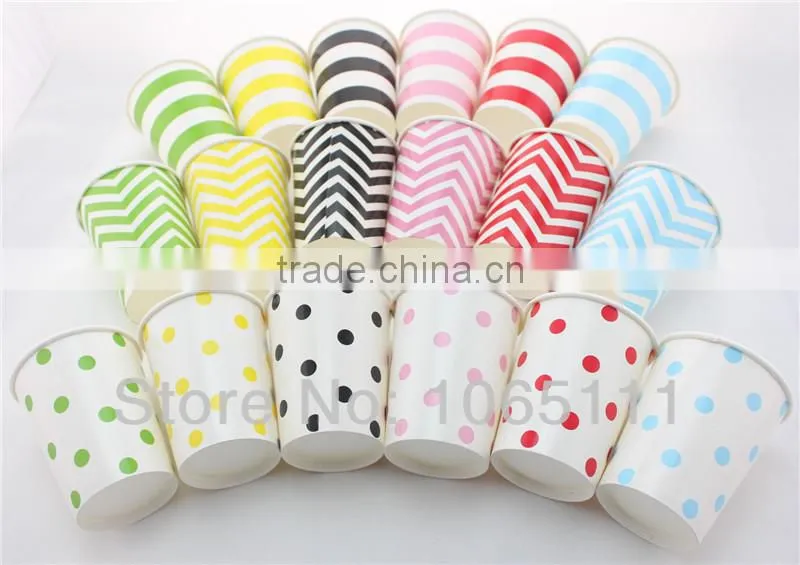 Great Slection of Colorful Paper Hot Cups for Girl and boy ' Party