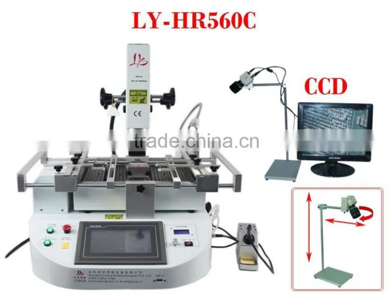HR 560C Hot air 3 in 1 bga soldering machine with CCD camera Monitor