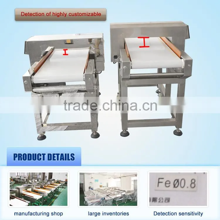 Digital signal processing food metal detector for detecting all metals MCD-F500QD