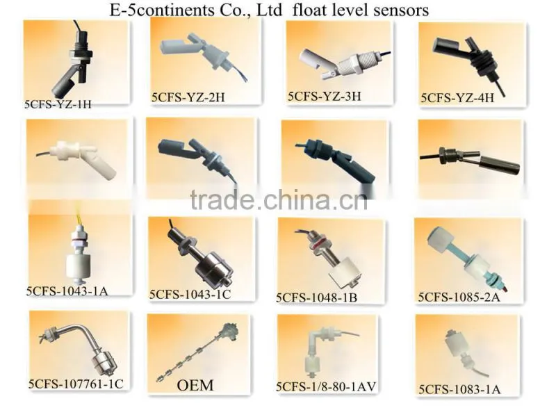 E-5continents 5CFS-10100-1C liquid level switch vertically mounted