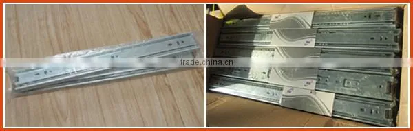Full extention ball bearing drawer slide