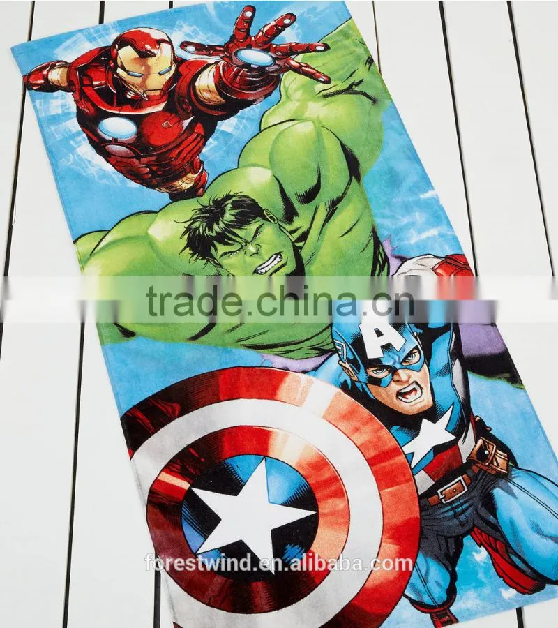 Cheap Wholesale Full Color Printed Microfiber Beach Towel