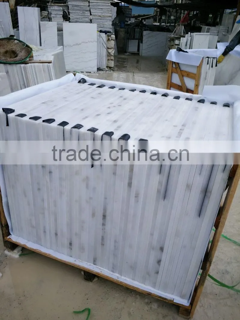 High Quality White Grey Veins Stone Slab Marble Slabs