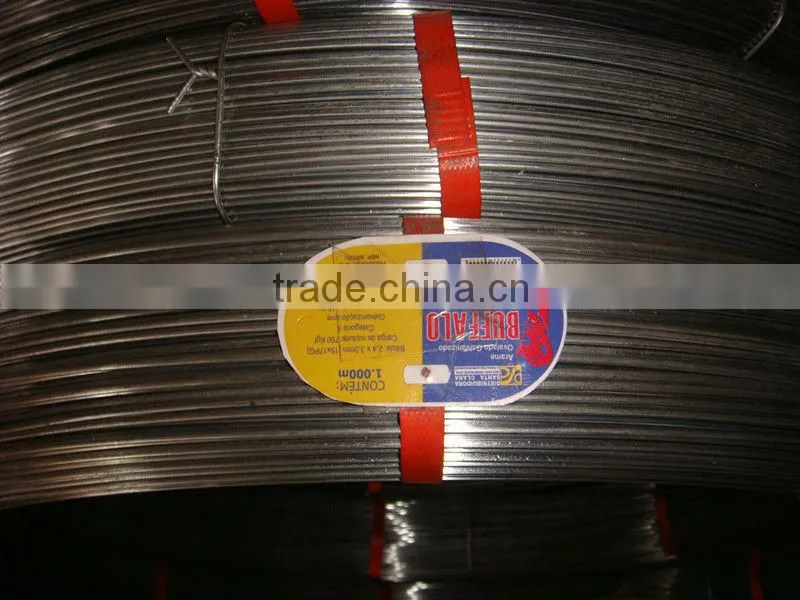 High Quality Galvanized Oval Steel Wire Export to Brazil market