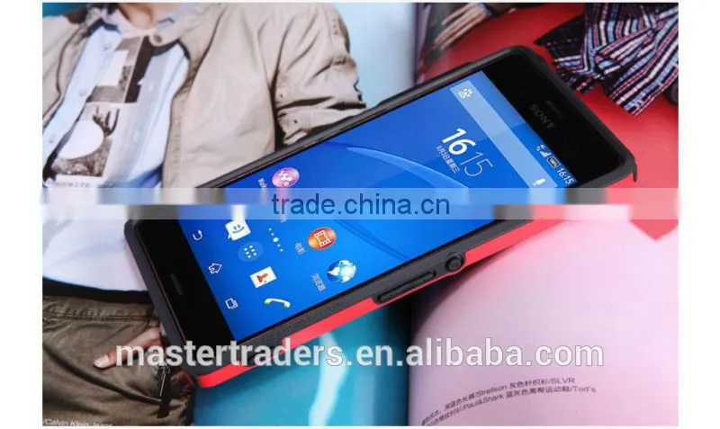 NILLKIN Armor Border series ultra thin and light TPU + PC bumper frame for Sony Xperia Z3 L55 MT-2744